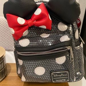 Lounge fly minnie mouse sequin backpack